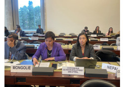 НҮБ-ЫН ХУДАЛДАА ХӨГЖЛИЙН БАЙГУУЛЛАГЫН ХУДАЛДАА, ХӨГЖЛИЙН ЗӨВЛӨЛИЙН ХУРАЛДААН ЖЕНЕВ ХОТНОО БОЛЖ БАЙНА