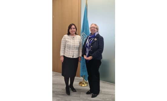 AMBASSADOR PRESENTED INVITATION TO THE WORLD WOMEN’S FORUM