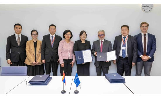 MEMORANDUM OF UNDERSTANDING WAS SIGNED BETWEEN THE SUPREME COURT OF MONGOLIA AND THE WORLD INTELLECTUAL PROPERTY ORGANIZATION