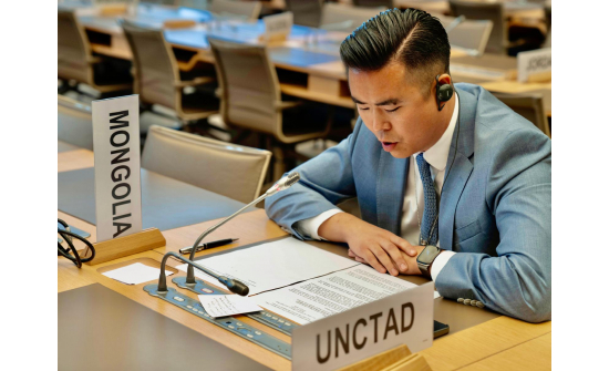 DELEGATION OF MONGOLIA ATTENDS THE ITC JAG MEETING