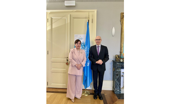 PERMANENT REPRESENTATIVE PAYS A COURTESY CALL ON UN HIGH COMMISSIONER FOR HUMAN RIGHTS