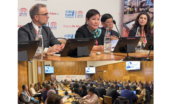 НҮБ-ЫН ХУДАЛДАА ХӨГЖЛИЙН 16 ДУГААР БАГА ХУРЛЫН САЛБАР ХЭЛЭЛЦҮҮЛЭГТ ОРОЛЦОВ