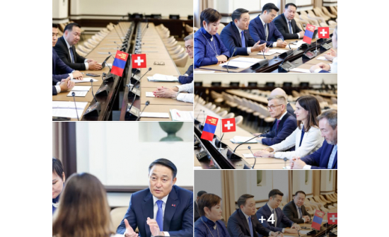 D. Amarbayasgalan, expressed Mongolia’s aspiration to further expand its relations and cooperation with the Swiss Confederation across various sectors