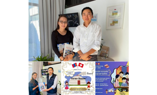 WELCOMED MONGOLIAN LANGUAGE TEACHERS IN SWITZERLAND