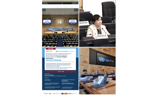 STATEMENTS DELIVERED AT INTERACTIVE DEBATES AND SIDE EVENT OF THE 60TH SESSION OF THE UN HUMAN RIGHTS COUNCIL