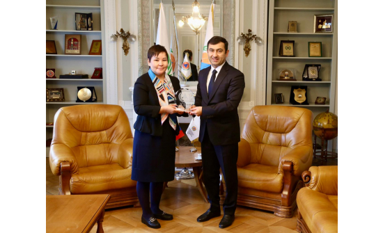 HELD A MEETING WITH THE SECRETARY GENERAL OF THE INTERNATIONAL CIVIL DEFENCE ORGANIZATION (ICDO)