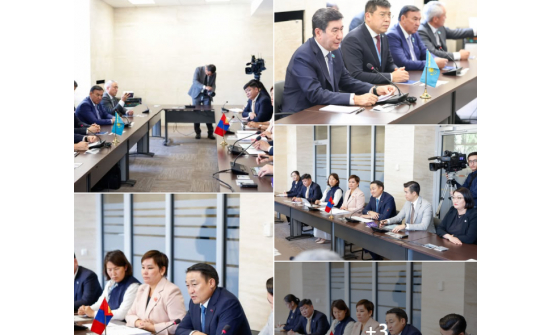 Chairman of the State Great Hural of Mongolia, D. Amarbayasgalan, held an official meeting with Yerlan Koshanov, Chairman of the Mazhilis of the Parliament of the Republic of Kazakhstan