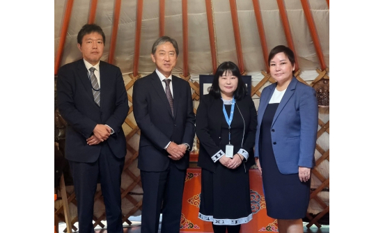 MEETING HELD WITH JAPANESE DELEGATION