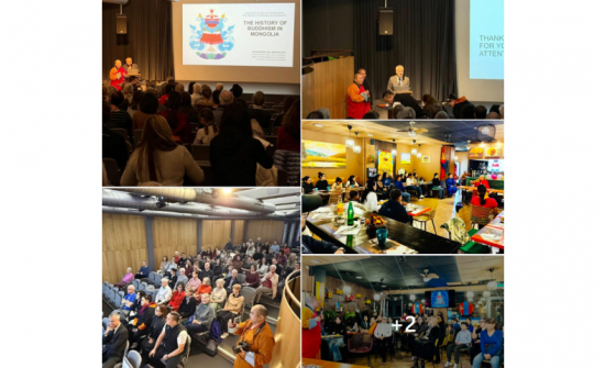 PUBLIC LECTURES ON THE TRADITION OF MONGOLIAN BUDDHISM HELD IN SWITZERLAND