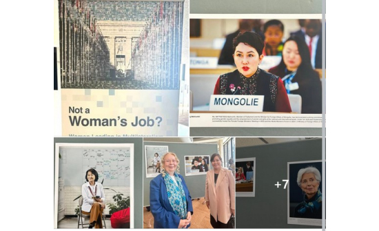 “WOMEN LEADING IN MULTILATERALISM AND DIPLOMACY” EXHIBITION OPENS IN GENEVA