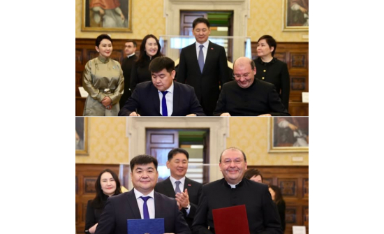 Ватиканы Апостолын номын сан дахь Монголын түүхтэй холбоотой судалгааны материал, сурвалж бичиг, ховор архивын баримттай танилцах, судлах боломж бүрдлээ.