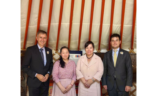 COMMITTED TO STRENGTHENING BILATERAL RELATIONS BETWEEN MONGOLIA AND SWITZERLAND