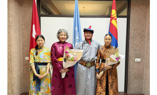 “ORDER OF GLORIOUS MOTHER” AWARDED
