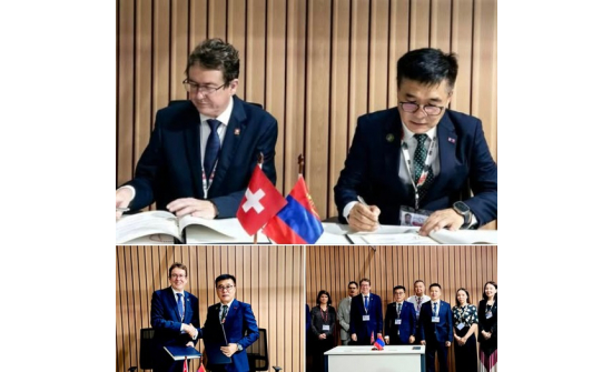 MONGOLIA AND SWITZERLAND TO COOPERATE ON CLIMATE CHANGE