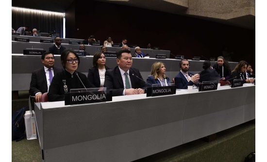 MONGOLIAN PARLIAMENTARY GROUP LED BY THE VICE CHAIRMAN OF  THE STATE GREAT HURAL OF MONGOLIA, H.E. L. MUNKHBAATAR IS PARTICIPATING IN THE 148TH  ASSEMBLY OF THE INTER-PARLIAMENTARY UNION