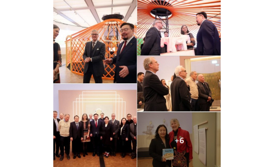 МОНГОЛ УЛСЫН ЕРӨНХИЙ САЙД Г.ЗАНДАНШАТАР ШВЕЙЦАРТ ТОЛИЛУУЛЖ БУЙ “МОНГОЛ ОРОН: ХОЁР ЦАГ ХУГАЦАА” ҮЗЭСГЭЛЭНГЭЭР ЗОЧЛОВ