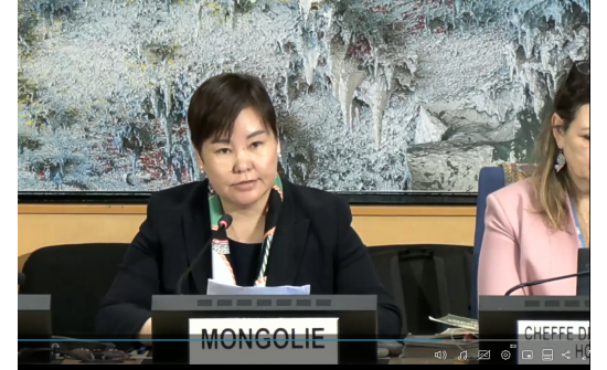 MONGOLIA’S 4TH UNIVERSAL PERIODIC REVIEW OUTCOME ADOPTED AT THE 61ST SESSION OF THE UN HUMAN RIGHTS COUNCIL