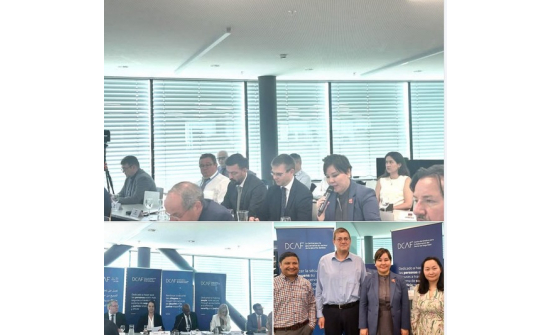 STRENGTHENING COLLABORATION WITH DCAF - GENEVA CENTRE FOR SECURITY SECTOR GOVERNANCE