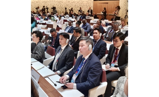 THE DELEGATION OF MONGOLIA IS ATTENDING 111TH INTERNATIONAL LABOUR CONFERENCE