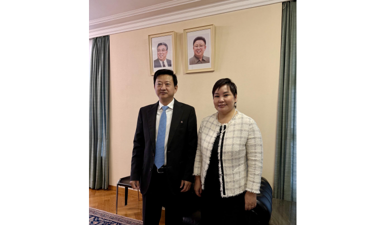 БАЙНГЫН ТӨЛӨӨЛӨГЧ БНАСАУ-ЫН БАЙНГЫН ТӨЛӨӨЛӨГЧТЭЙ УУЛЗАВ